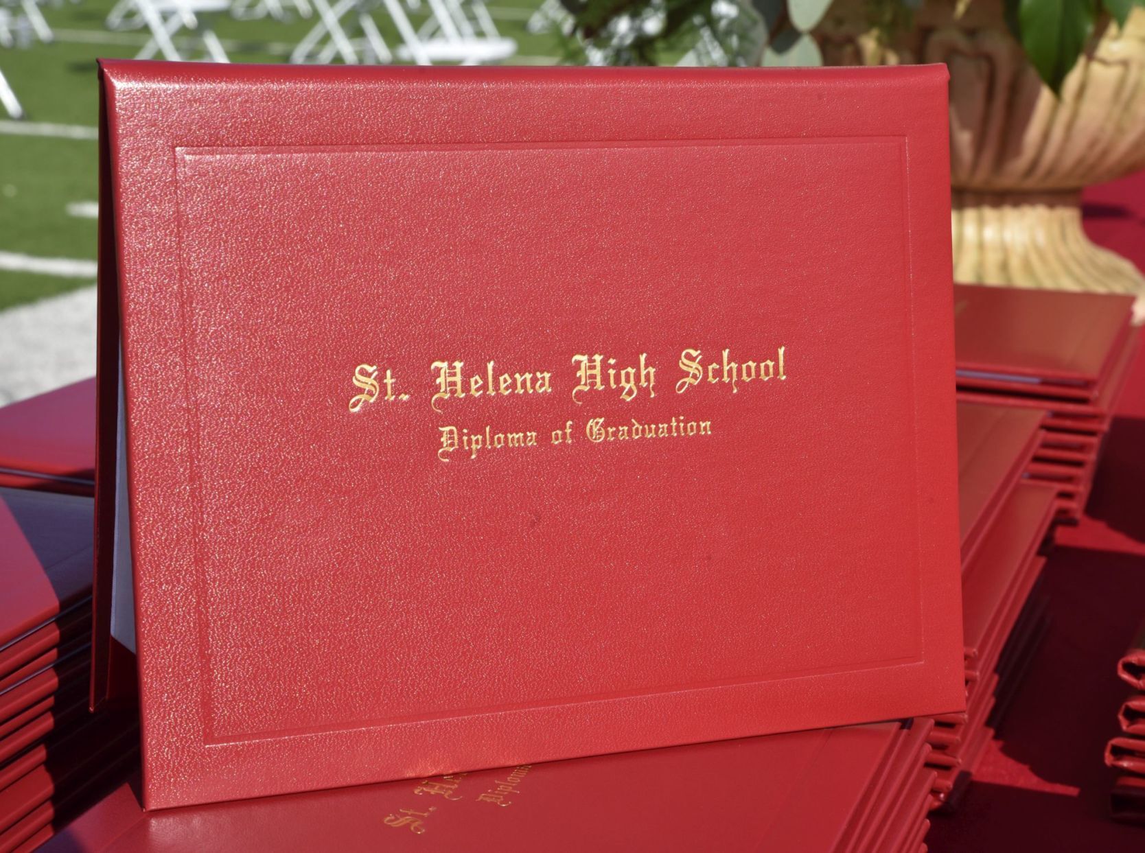 St. Helena High School diploma